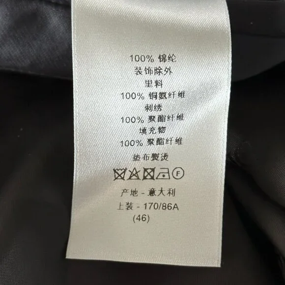 Dior Alex Fonton Black & Pink Logo Bomber Jacket